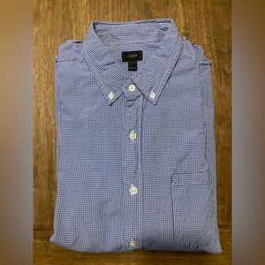 J. Crew Large Gingham Dress Shirt